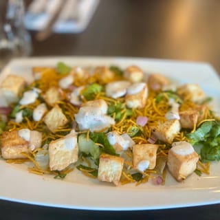 Paneer Salad & Shrimp